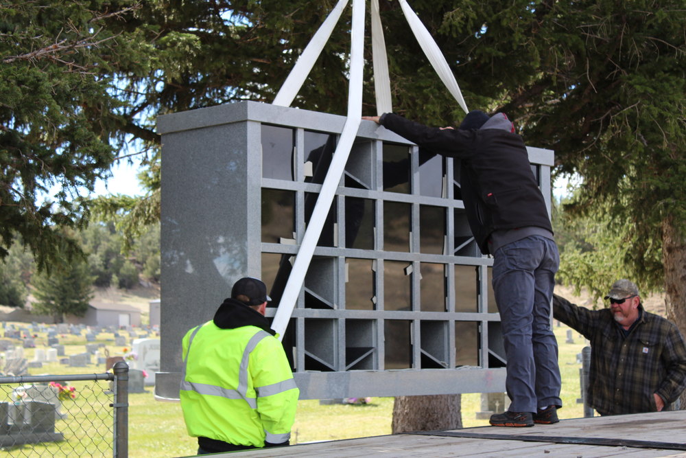 Pine Bluffs Cemetery receives Columbarium - Pine Bluffs Post