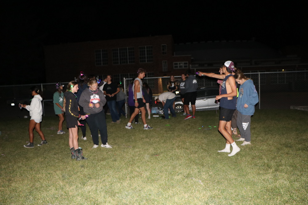 Pine Bluffs High School Glow in the Dark Night